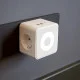 Фотография Двойник электрический Куб 16А с/з + 2хUSB-A 2,4А + USB Type-C 3А с ночной подсветкой, белый REXANT, артикул 11-1251