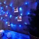 Фотография Гирлянда Твинкл Лайт 6 м, темно-зеленый ПВХ, 40 LED, цвет: Синий, артикул 303-023