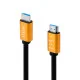 Фотография Кабель HDMI - HDMI 2.0, 1,5м, Gold REXANT, артикул 17-6103