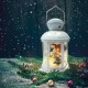 Фотография Декоративный фонарь с шариками 12х12х20,6 см, белый корпус, теплый белый цвет свечения NEON-NIGHT, артикул 513-062