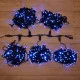 Фотография Гирлянда LED ClipLight 24V, 5 нитей по 20 метров, цвет диодов Синий, Flashing (Белый), артикул 323-603