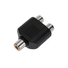 Переходник 1 гнездо RCA - 2 гнезда RCA REXANT
