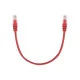 Фотография Патч-корд U/UTP, CAT 5e, RJ45-RJ45, 26AWG, LSZH, красный, 0,3м REXANT, артикул 02-0103-03