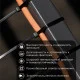 Фотография Стяжка кабельная нейлоновая 700x9,0мм, черная (100 шт/уп) REXANT, артикул 07-0701-9