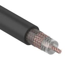 Кабель коаксиальный RG-213, 50 Ом, Cu/Cu, 96%, 100м, INDOOR, черный REXANT