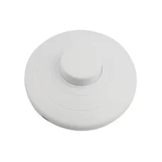 Выключатель-кнопка 250V 2А ON-OFF белый (напольный - для лампы) REXANT