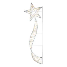 Фигура световая Хвост кометы 75х250 см, 160 LED, цвет свечения теплый белый/белый NEON-NIGHT