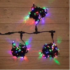 Гирлянда LED ClipLight 24V, 3 нити по 10 метров, цвет диодов Мульти