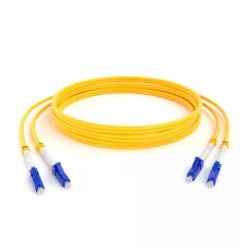 Патч-корд оптический (SM), 9/125 (OS2), LC/UPC-LC/UPC, 3мм (Duplex), LSZH, 2м