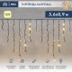 Бахрома каучук, 5,6х0,9 м