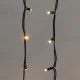 Фотография Гирлянда светодиодная Бахрома (Айсикл), 6,0х1,5м, 480 LED ТЕПЛЫЙ БЕЛЫЙ, черный КАУЧУК 3,3мм, IP67, постоянное свечение, 230В NEON-NIGHT (шнур питания в комплекте), артикул 255-296