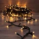 Фотография Гирлянда Кластер 10 м, 200 LED, черный каучук, IP67, соединяемая, цвет свечения теплый белый NEON-NIGHT, артикул 315-256