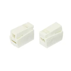 224-112 Клемма для осветительного оборудования  (1,0-2,5)X2/(0,5-2,5) мм², белая (100 шт./уп.) WAGO