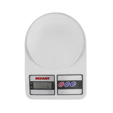 Весы настольные электронные, универсальные, от 1 гр. до 5 кг, пластик  REXANT