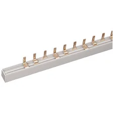 Шина соединительная типа PIN (12 штырей) 3Р 100 А (22см) REXANT