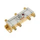 Фотография Делитель ТВх6 + 7шт. F BOX, 5-1000 МГц Gold REXANT, артикул 05-6104-1