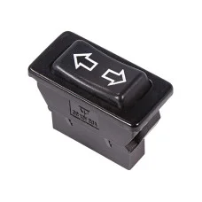 Переключатель (стеклоподъемника) клавишный 12V 20А (5с) (ON)-OFF-(ON) черный (ASW-01) REXANT