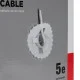 Фотография Кабель витая пара U/UTP, CAT 5e, PVC, 4PR, 24AWG, INDOOR, SOLID, серый, 305м REXANT, артикул 01-0043