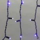 Фотография Гирлянда светодиодная Бахрома (Айсикл), 4,8х0,6м, 176 LED СИНИЙ, черный ПВХ, IP65, постоянное свечение, 230В NEON-NIGHT (шнур питания в комплекте), артикул 255-133