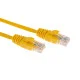 Фотография Патч-корд U/UTP, CAT 6, RJ45-RJ45, 26AWG, LSZH, желтый, 2м REXANT, артикул 02-0295-2