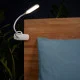 Фотография Светильник настольный Click 4Вт, LED, 4000К, диммируемый 3 ступени, заряжаемый, на прищепке, белый REXANT, артикул 609-001