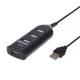 Фотография Разветвитель USB 2.0 на 4 порта REXANT, артикул 18-4105