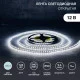 Фотография Лента светодиодная 12В, SMD2835, 9,6 Вт/м, 120 LED/м, 6500K, 8мм, 5м, IP20 LAMPER, артикул 141-395