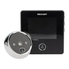 Видеоглазок дверной REXANT (DV-113) с цветным LCD-дисплеем 2.8