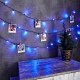 Фотография Гирлянда Твинкл Лайт 6 м, темно-зеленый ПВХ, 40 LED, цвет: Синий, артикул 303-023