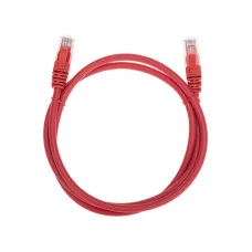 Патч-корд U/UTP, CAT 6, RJ45-RJ45, 26AWG, LSZH, красный, 1м REXANT