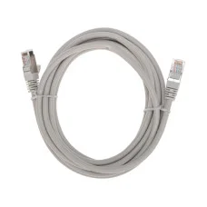 Патч-корд S/FTP, CAT 6A (10G), RJ45-RJ45, 28AWG, LSZH, серый, 3м REXANT