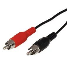 Шнур 2 RCA - 2 RCA, 1,5м, черный REXANT