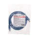Фотография Патч-корд U/UTP, CAT 5e, RJ45-RJ45, 26AWG, LSZH, синий, 3м REXANT, артикул 02-0104-3