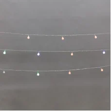 Гирлянда светодиодная Шарики 5м, 20LED, IP20, прозрачный провод, свечение мульти (RG/RB), мигание, 230В NEON-NIGHT