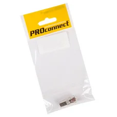 Переходник антенный, (штекер F - штекер TV), RG-6, 1 шт. PROconnect