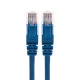Фотография Патч-корд U/UTP, CAT 5e, RJ45-RJ45, 26AWG, LSZH, синий, 3м REXANT, артикул 02-0104-3
