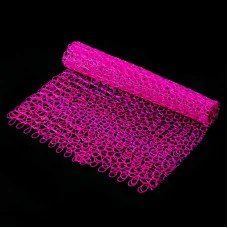 Сетка Stylnet Розовая в Рулоне, Гибкий ПВХ, 10x1м