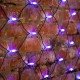 Фотография Гирлянда Сеть 2x3м, черный КАУЧУК, 432 LED Белые/Синие (шнур питания в комплекте), артикул 217-123