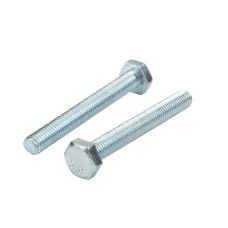 Болт шестигранный DIN 933, 10х80мм, пакет (2 шт/уп) KRANZ