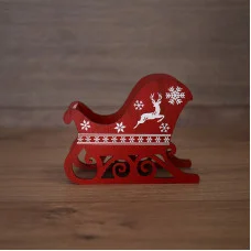 Деревянная фигурка Сани 11,5х7,5х9,5 см