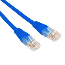 Патч-корд U/UTP, CAT 6, RJ45-RJ45, 26AWG, LSZH, синий, 0,3м REXANT