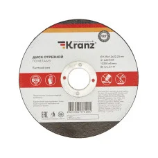 Диск отрезной по металлу 125х1,2х22,23мм KRANZ