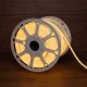 Фотография Гибкий неон LED SMD 8х16 мм, теплый белый, 120 LED/м, бухта 100 м, артикул 131-046