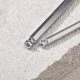 Фотография Набор ключей имбусовых Tamper-Torx KRANZ 9 шт., ТТ10-ТТ50, закаленные, удлиненные, никель, артикул KR-12-5221