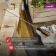 Фотография Отвертка шлицевая SL3х200мм, двухкомпонентная рукоятка REXANT, артикул 12-6423