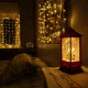 Фотография Декоративный LED-фонарь с эффектом снегопада и подсветкой Дед Мороз, теплое белое свечение NEON-NIGHT, артикул 501-062