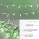 Фотография Гирлянда светодиодная Нить 10м 100 LED ЗЕЛЕНЫЙ белый ПВХ IP65 эффект мерцания 24В соединяется NEON-NIGHT нужен трансформатор 531-100/531-200, артикул 305-234