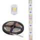 Фотография Лента светодиодная 12В, SMD5050, 14,4Вт/м, 60 LED/м, 6500К, 10мм, 3м, для БП с клеммами, IP65 LAMPER, артикул 141-2029