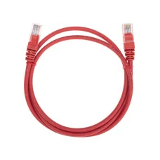 Патч-корд U/UTP, CAT 5e, RJ45-RJ45, 26AWG, LSZH, красный, 1м REXANT