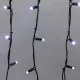 Фотография Гирлянда светодиодная Бахрома (Айсикл), 5,6x0,9м, 240 LED БЕЛЫЙ, черный КАУЧУК 3,3мм, IP67, постоянное свечение, 230В NEON-NIGHT (шнур питания в комплекте), артикул 255-245